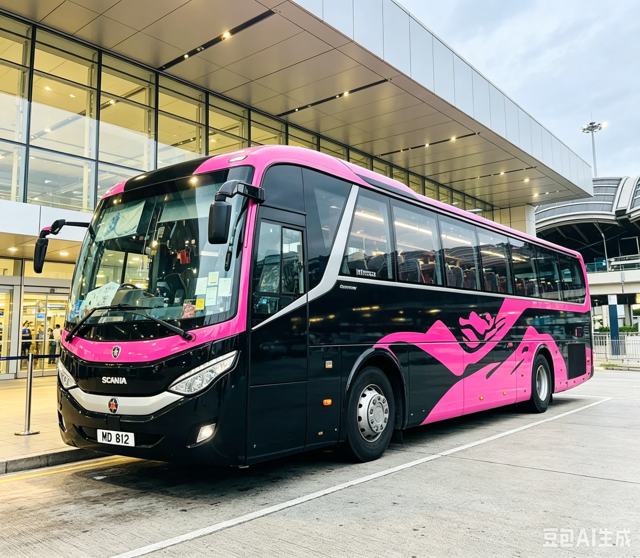 機場接送旅遊巴 — 接機服務