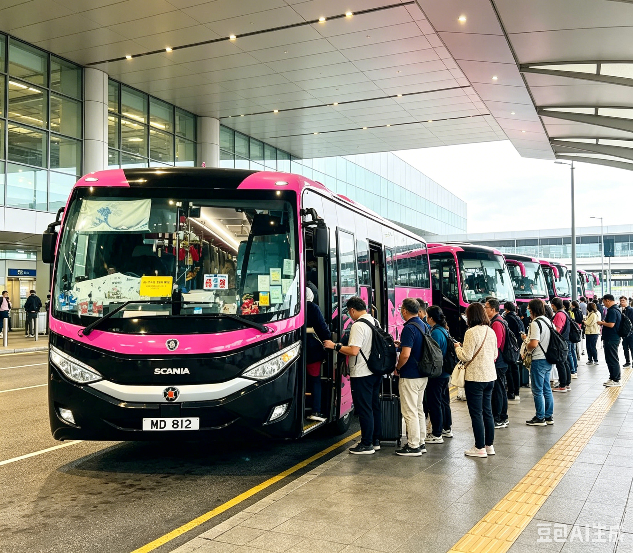 機場接送旅遊巴 — 合法旅遊巴車隊