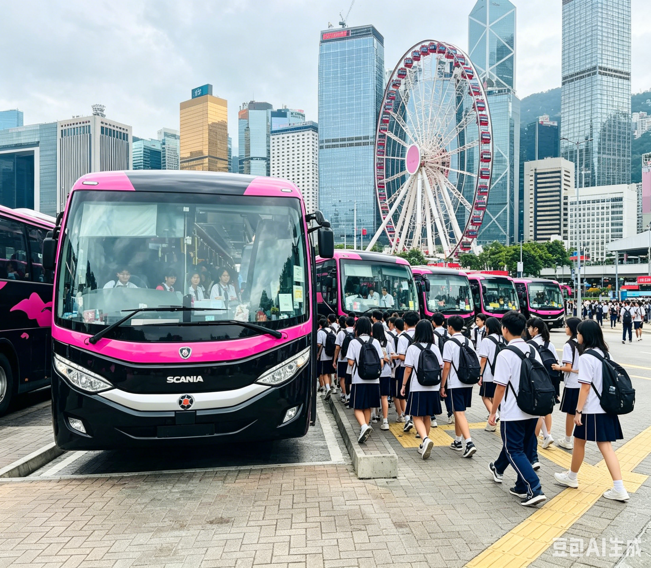 學校旅遊巴包車 — 合法旅遊巴車隊